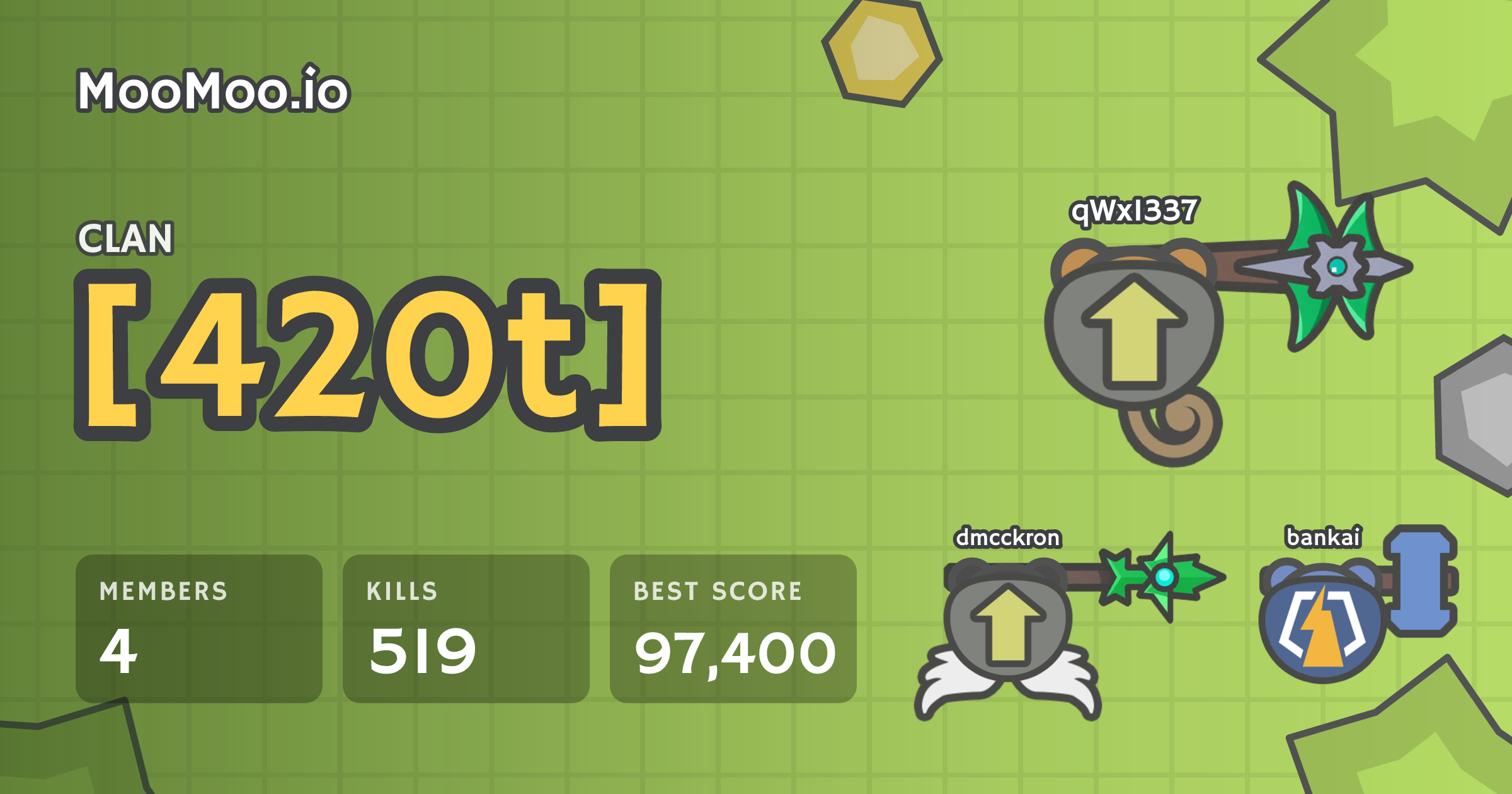[420t] - MooMoo.io clan