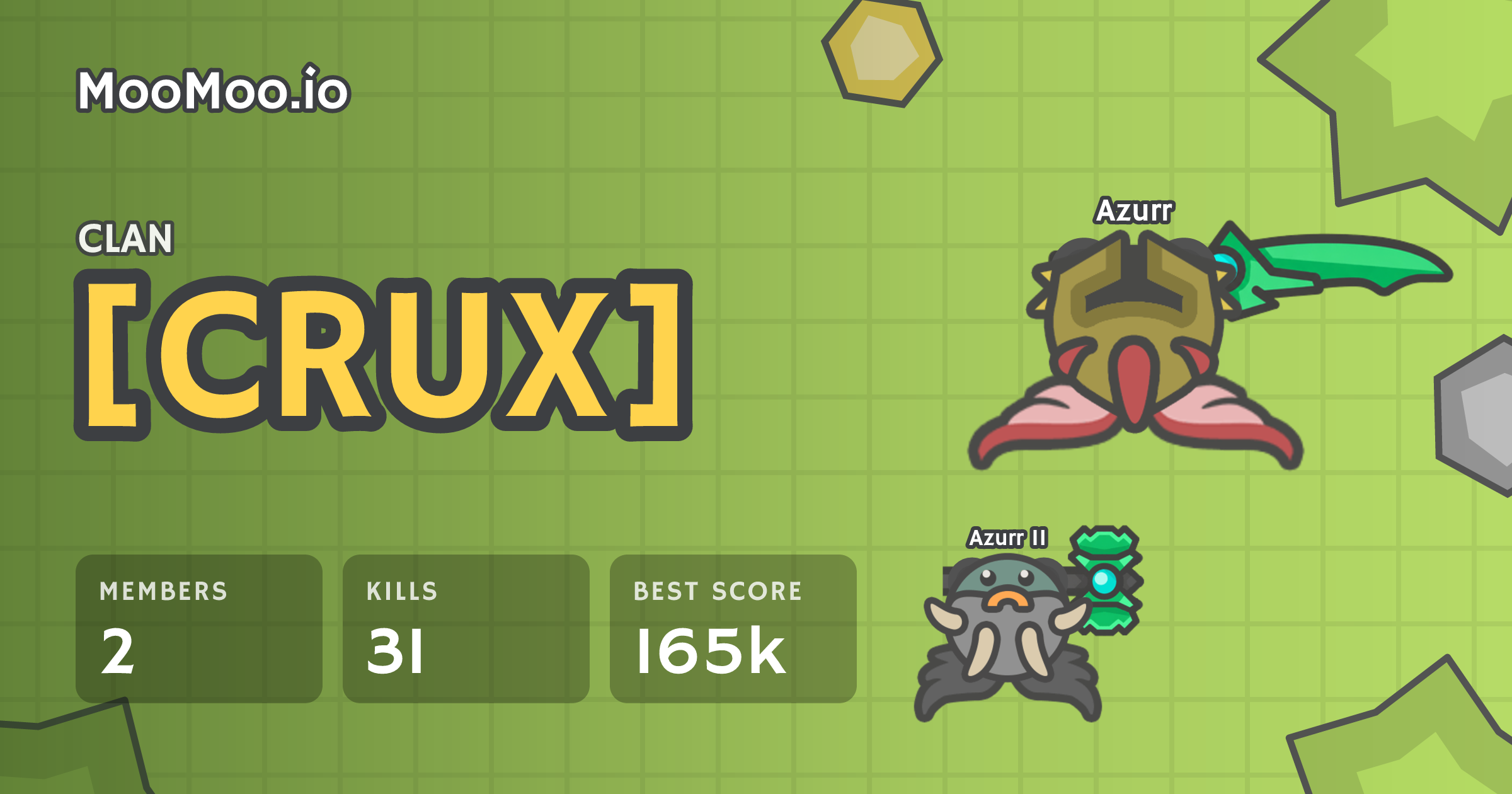 [CRUX] - MooMoo.io clan