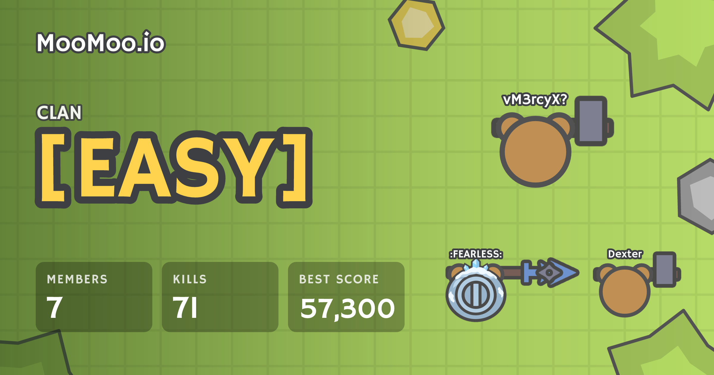 [EASY] - MooMoo.io clan