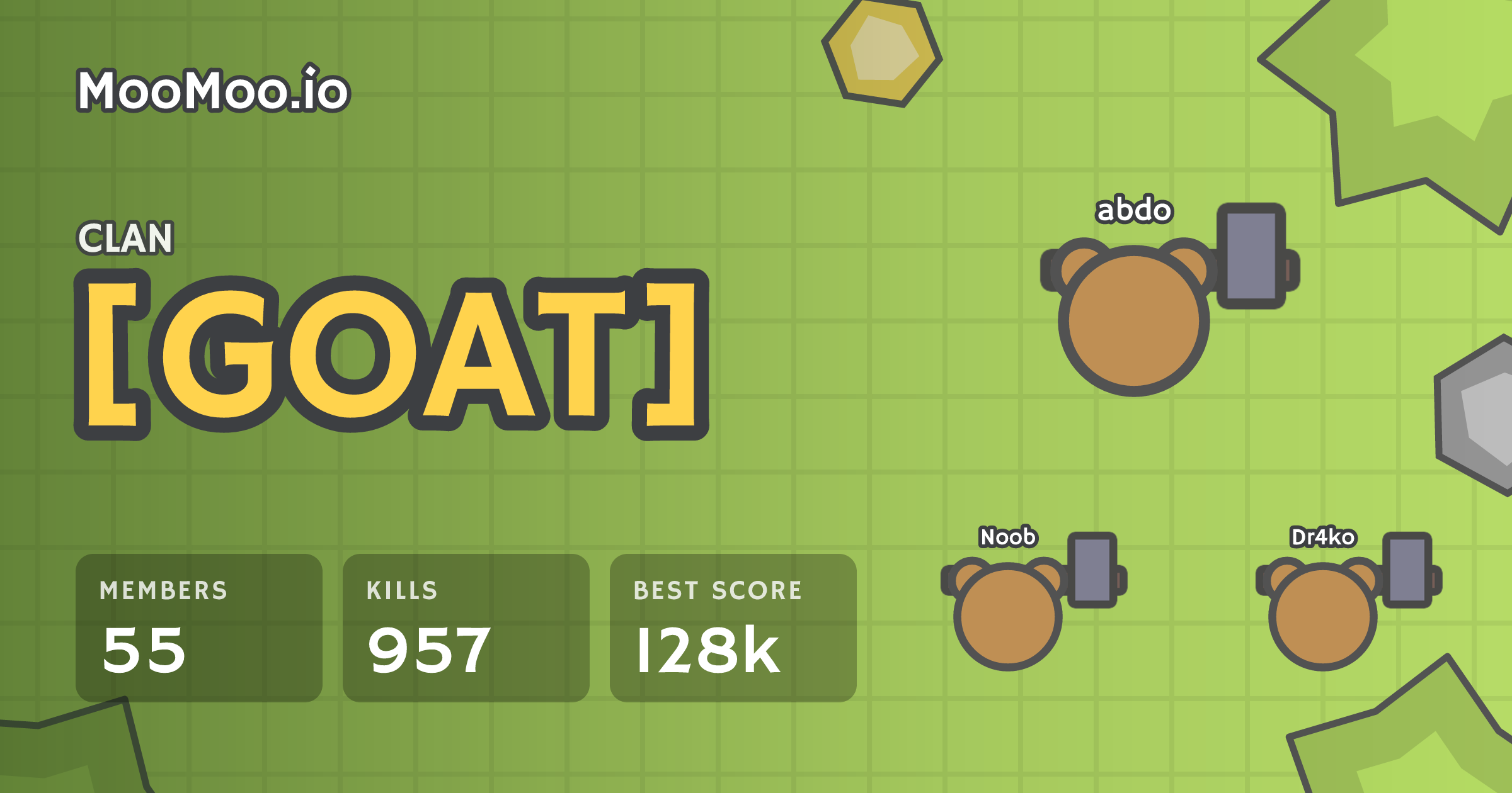 [GOAT] - MooMoo.io clan