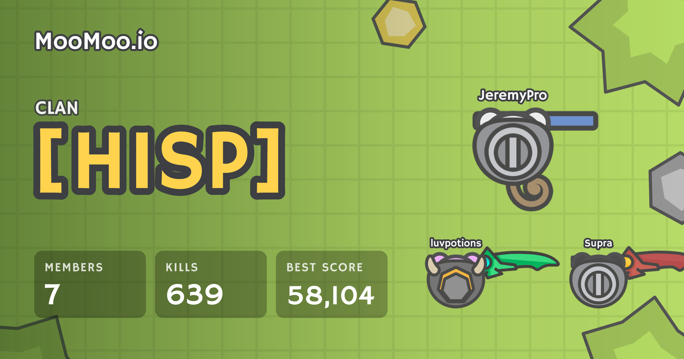 [HISP] - MooMoo.io clan