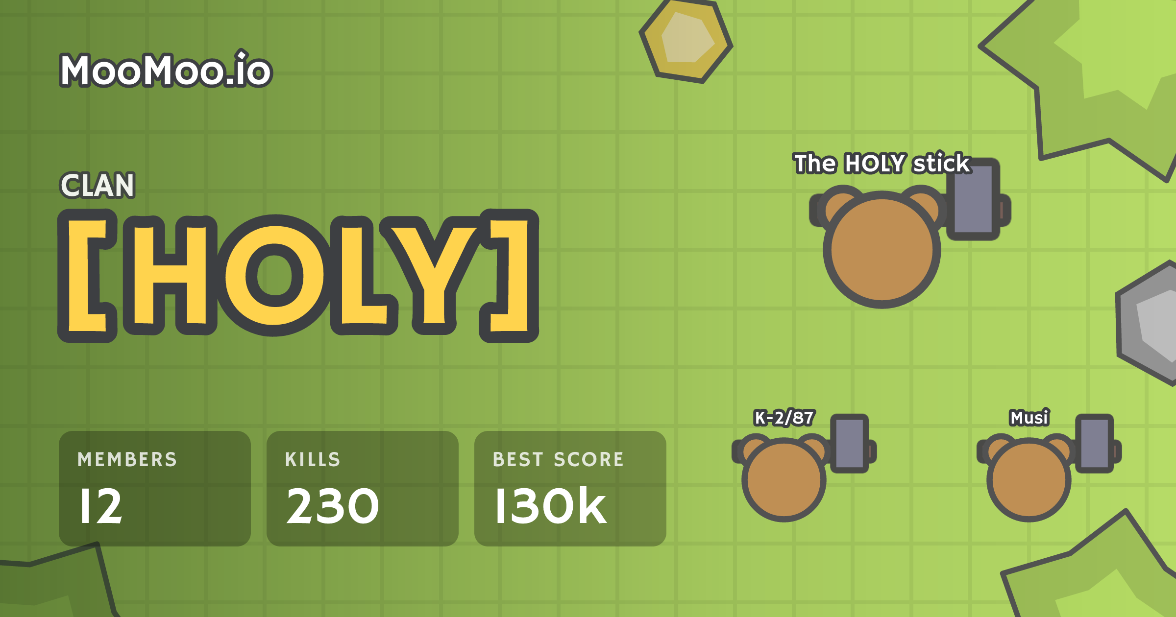 [HOLY] - MooMoo.io clan