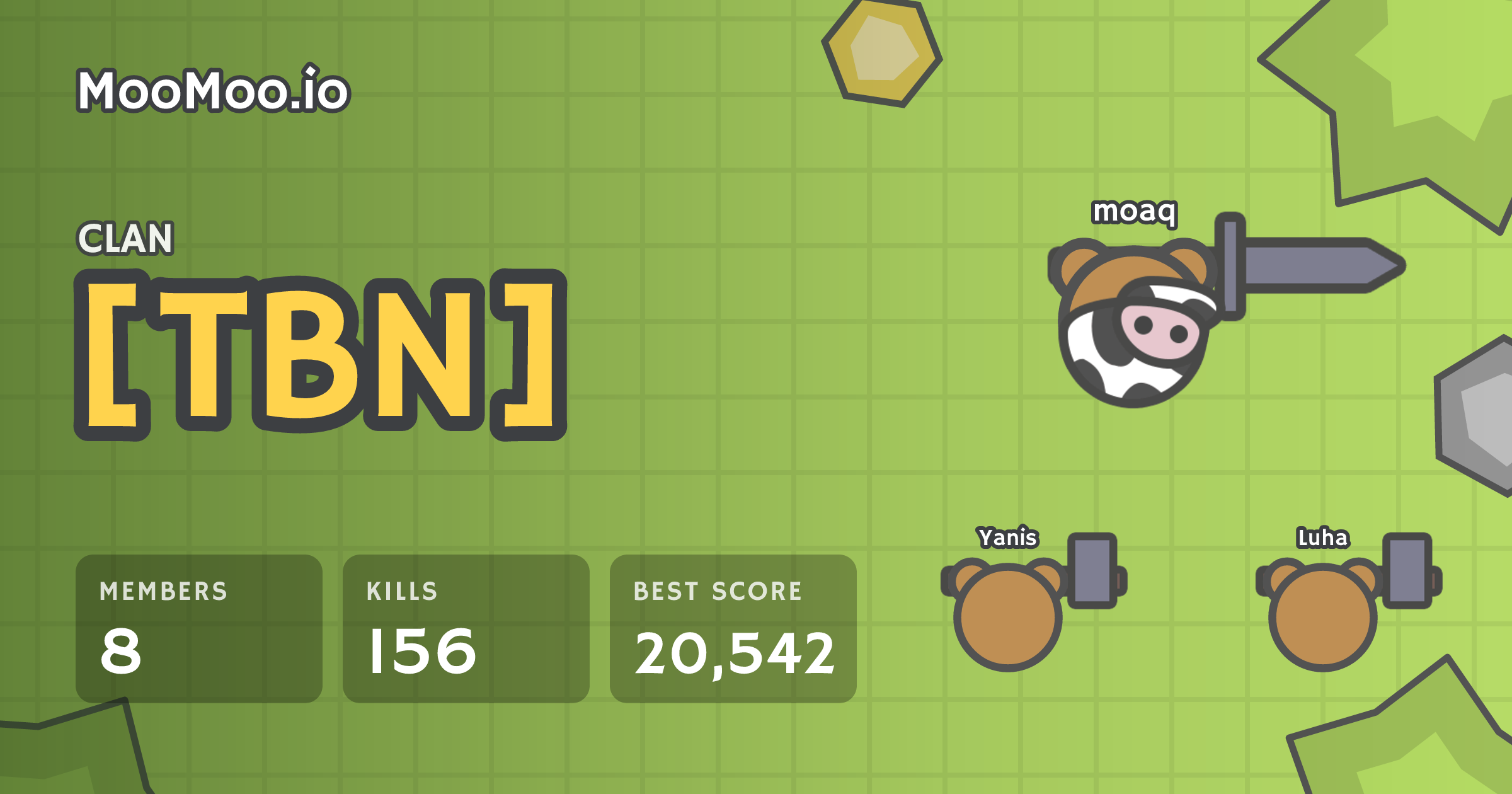 [TBN] - MooMoo.io clan