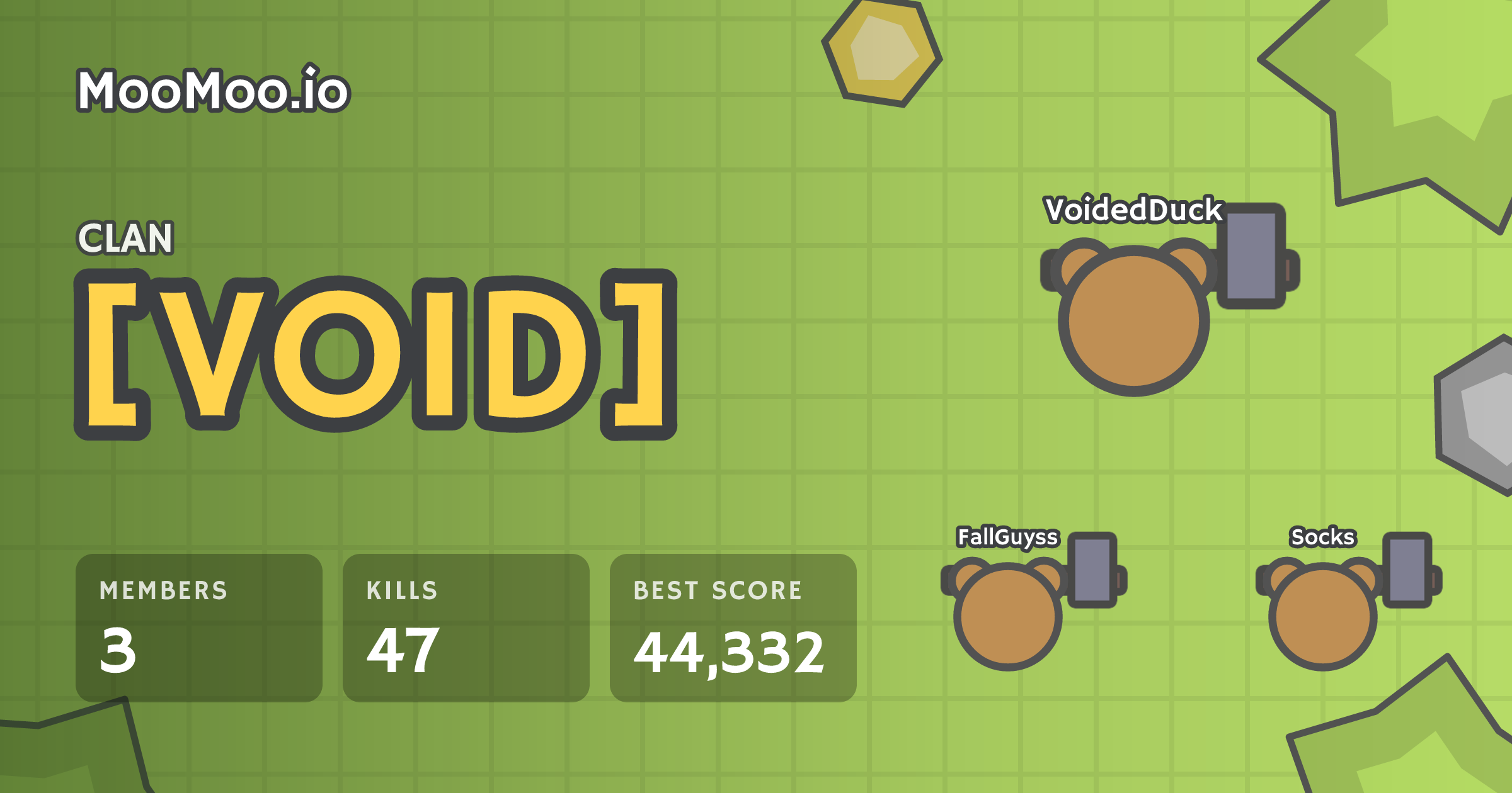 [VOID] - MooMoo.io clan
