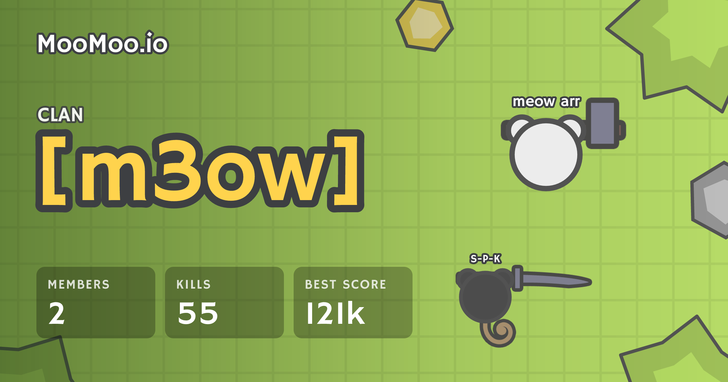 [m3ow] - MooMoo.io clan