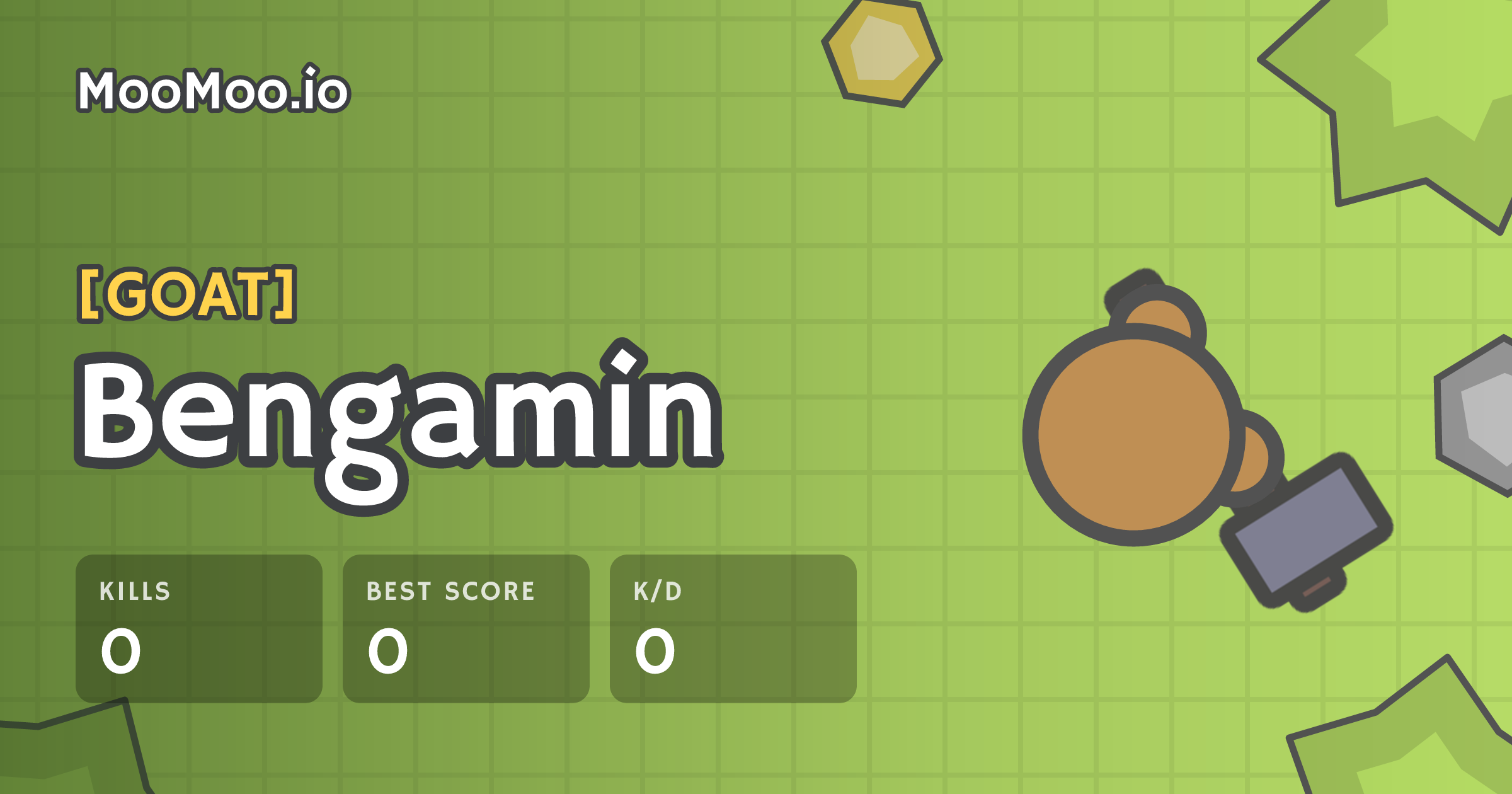 Bengamin - MooMoo.io player