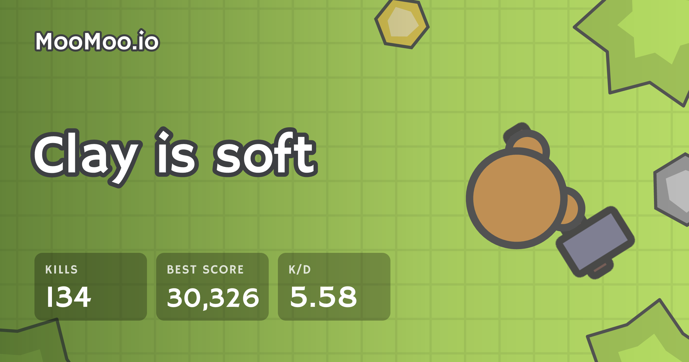 Clay is soft - MooMoo.io player