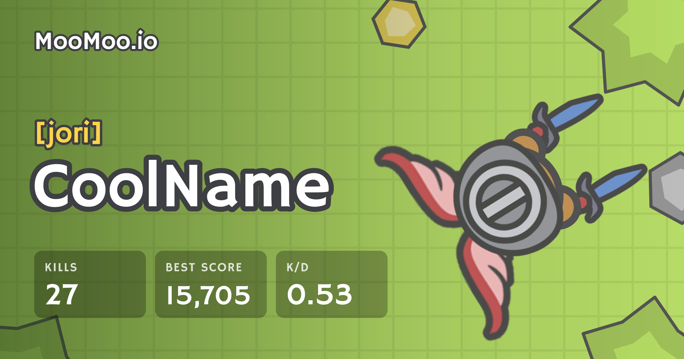 CoolName - MooMoo.io player