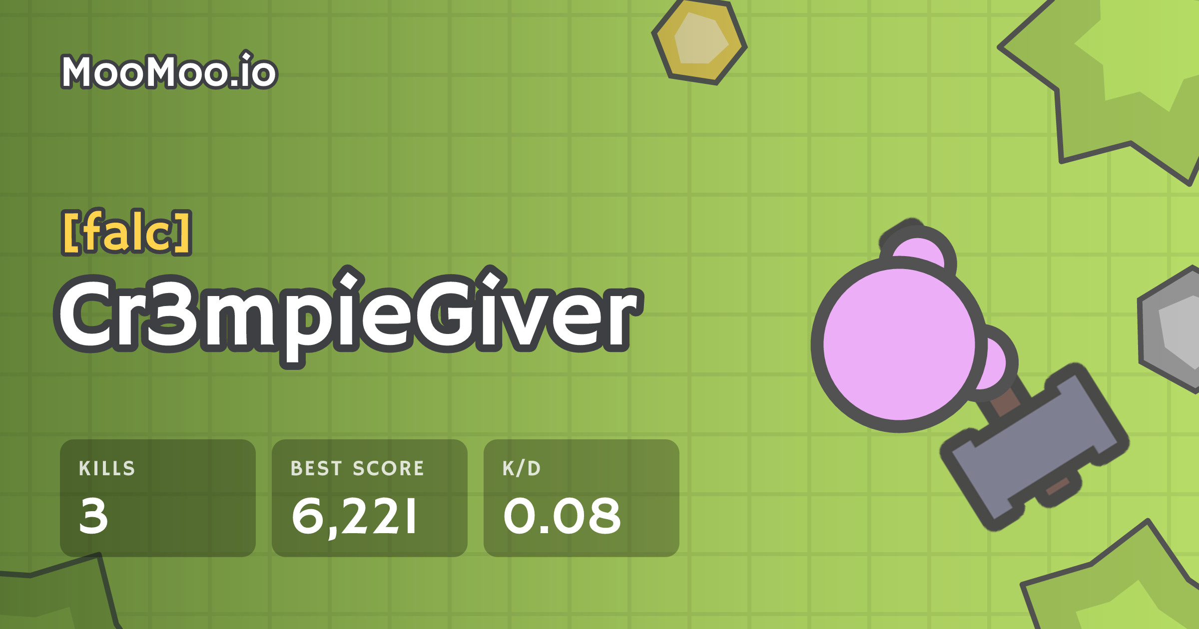 Cr3mpieGiver - MooMoo.io player