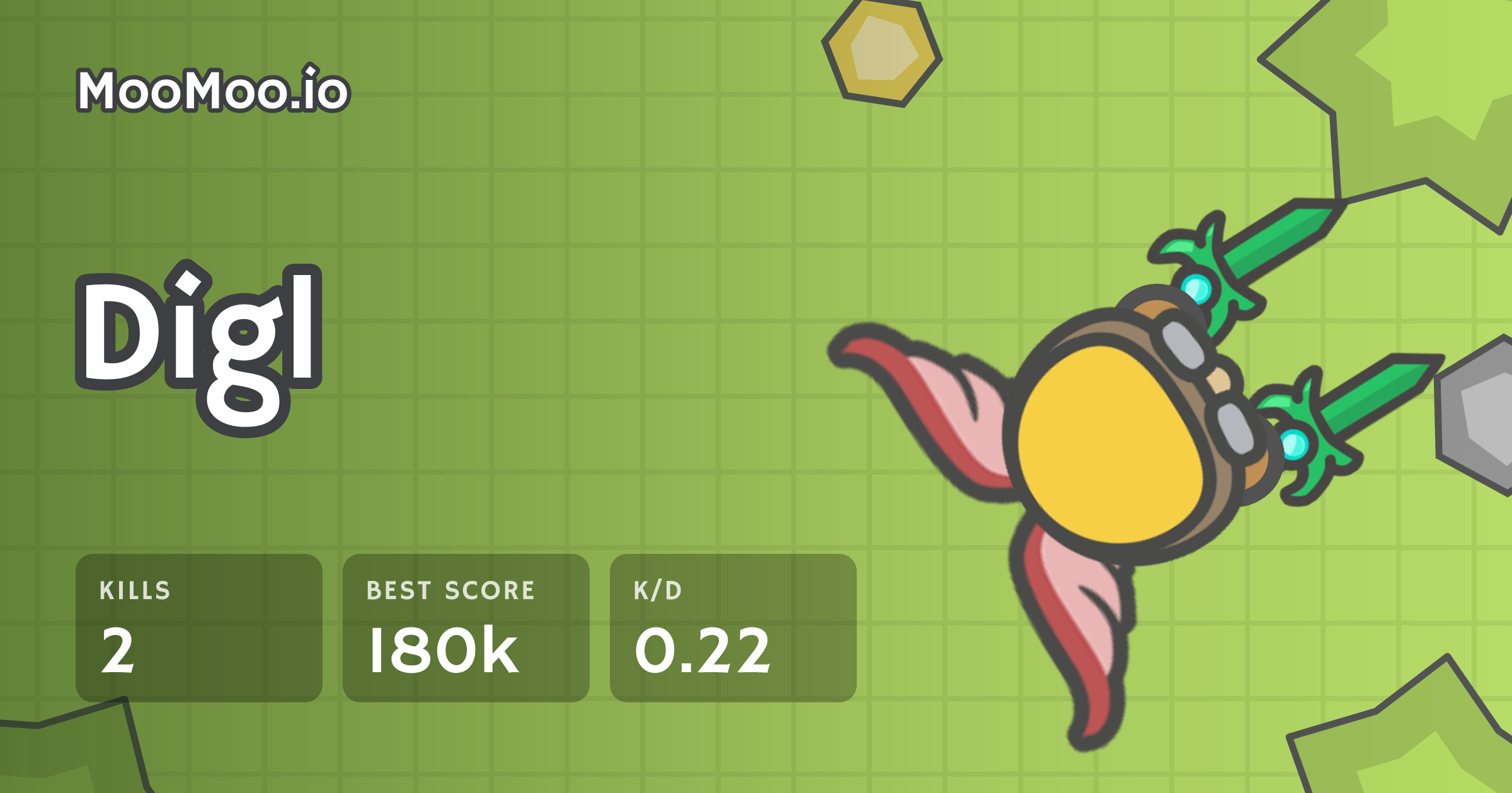 Digl - MooMoo.io player