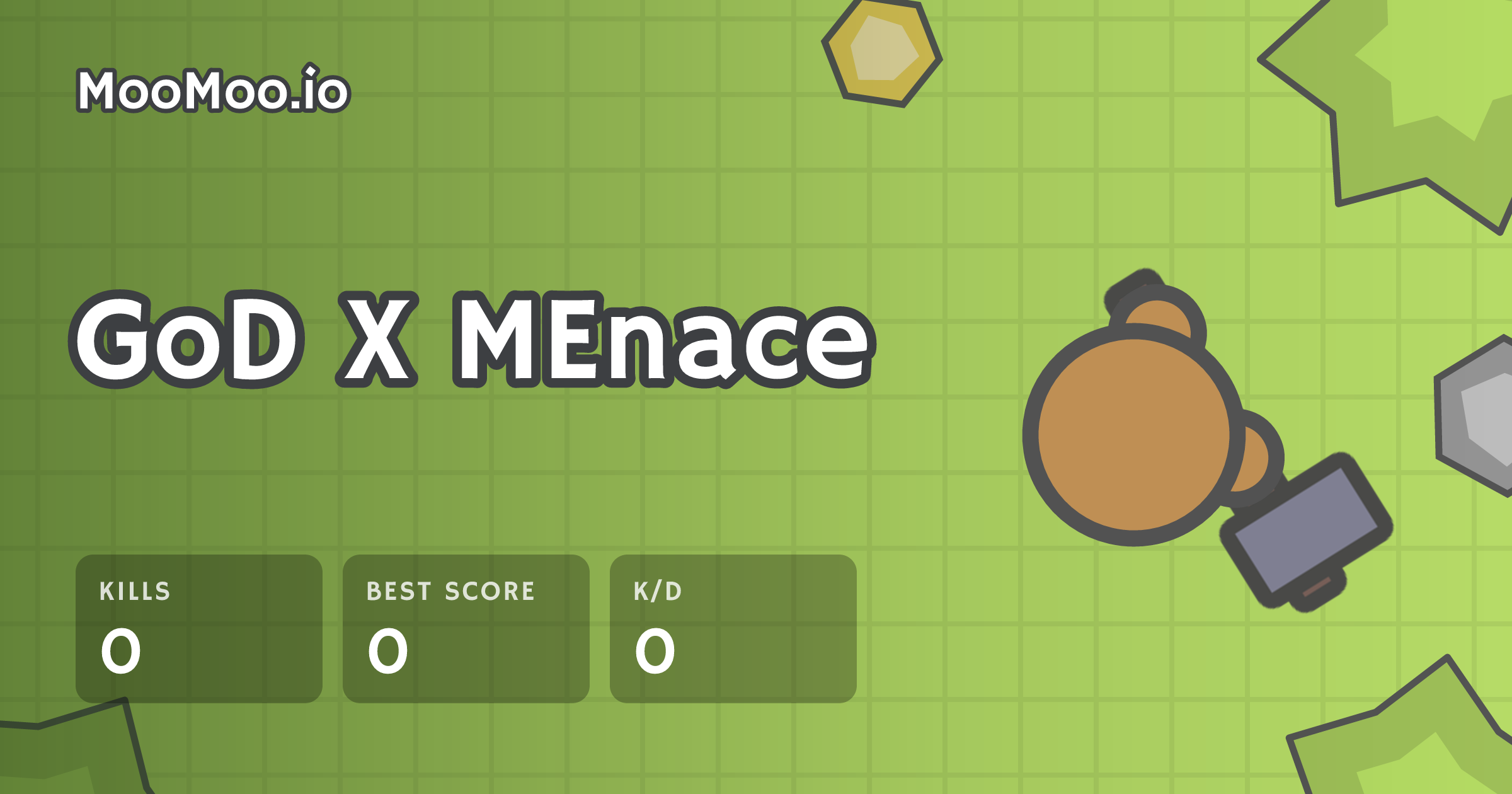 GoD X MEnace - MooMoo.io player