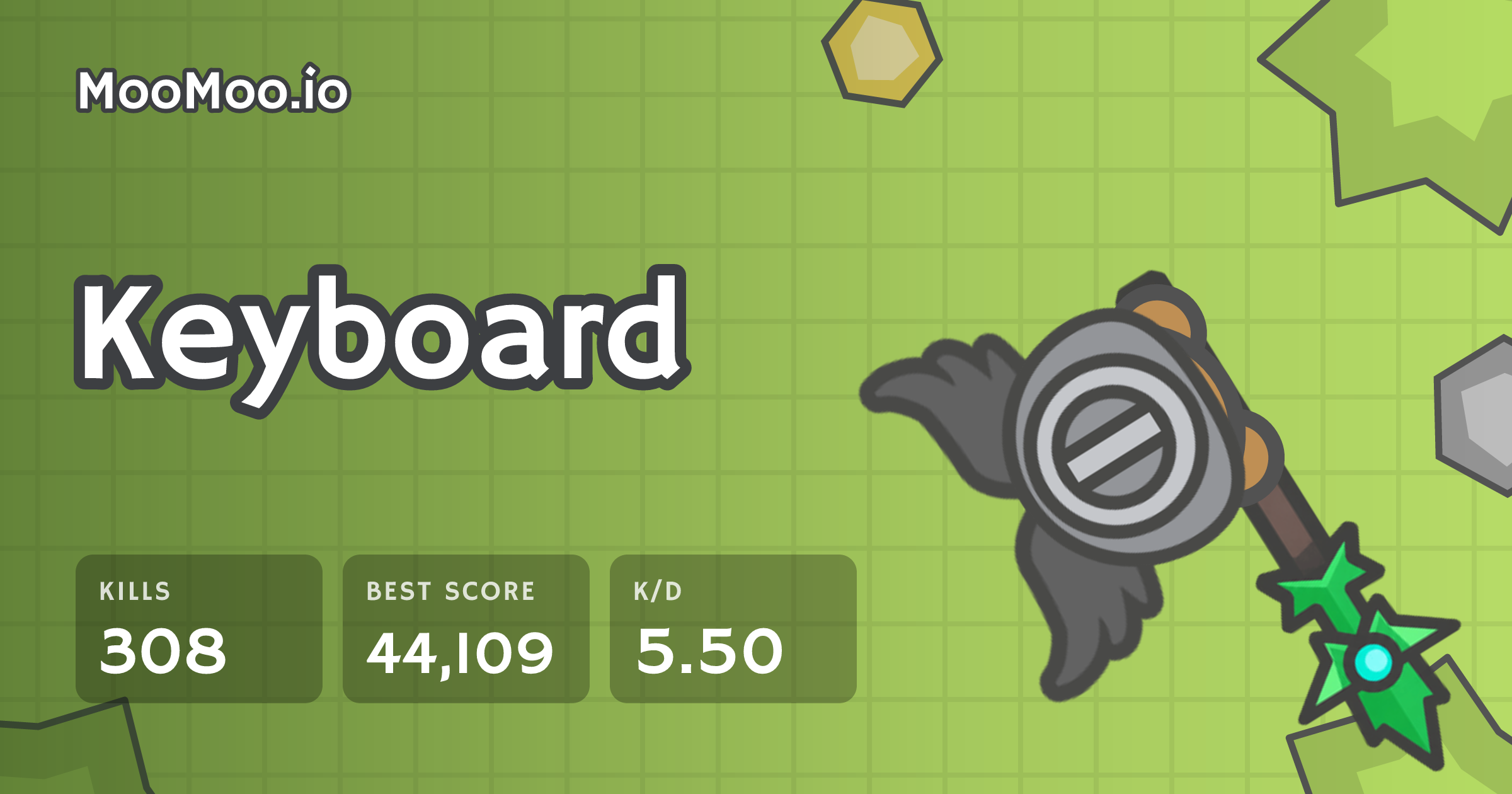 Keyboard - MooMoo.io player