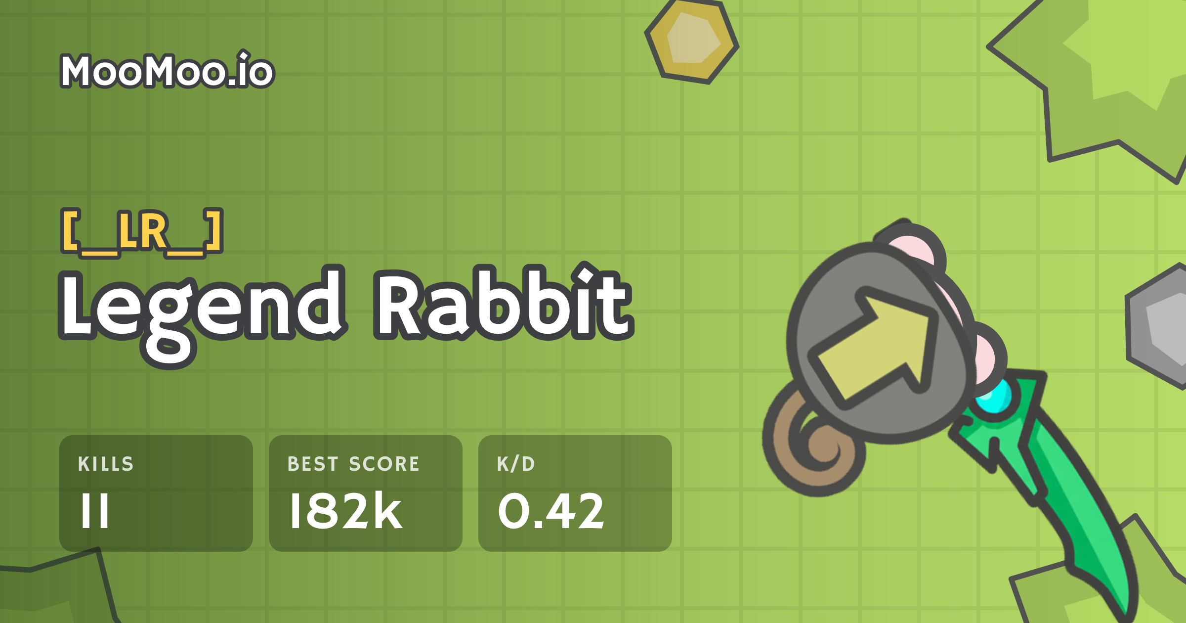 Legend Rabbit - MooMoo.io player