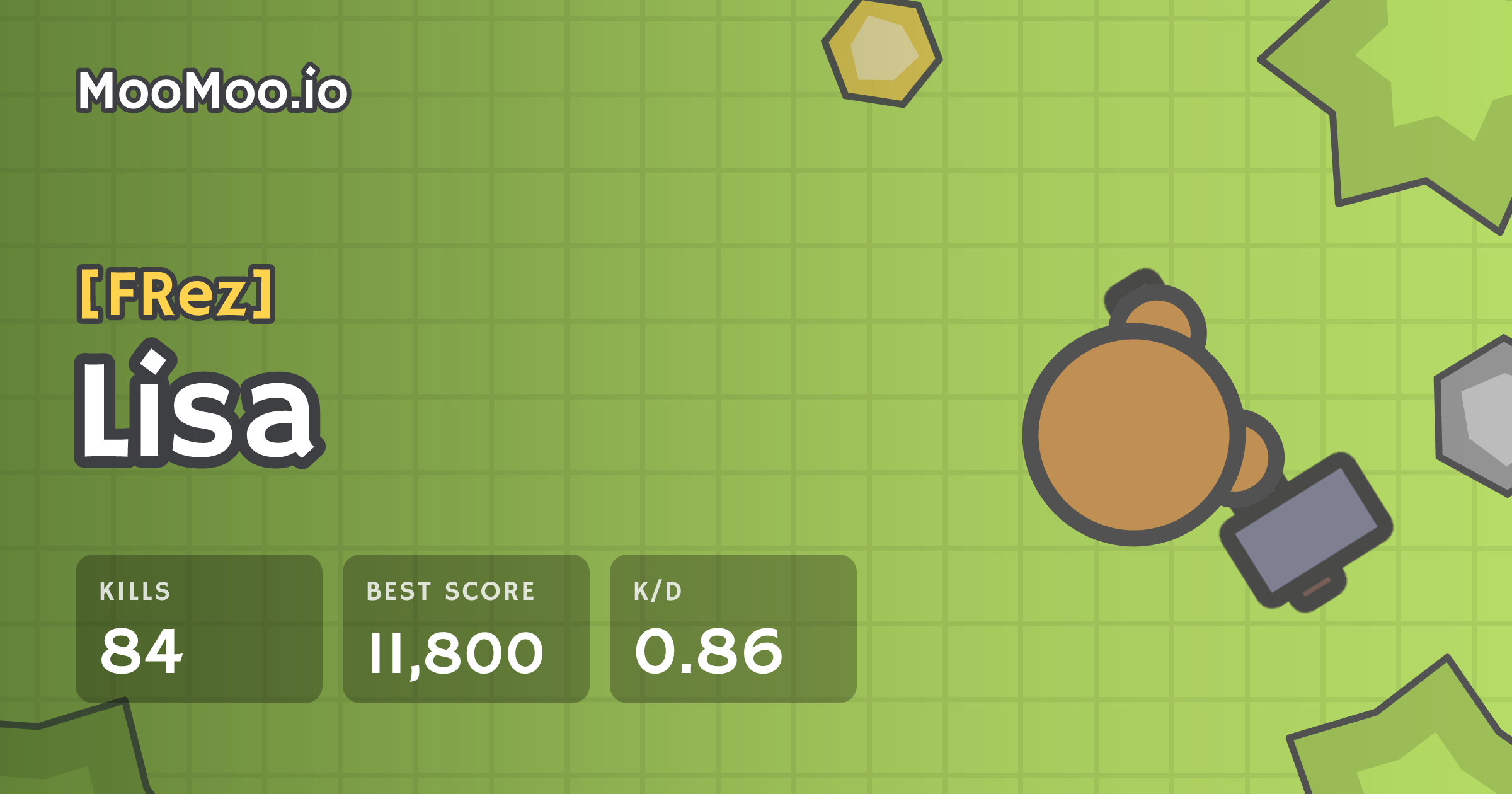 Lisa - MooMoo.io player