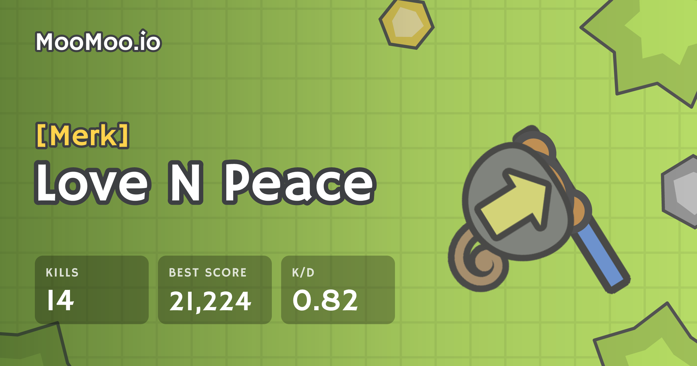 Love N Peace - MooMoo.io player