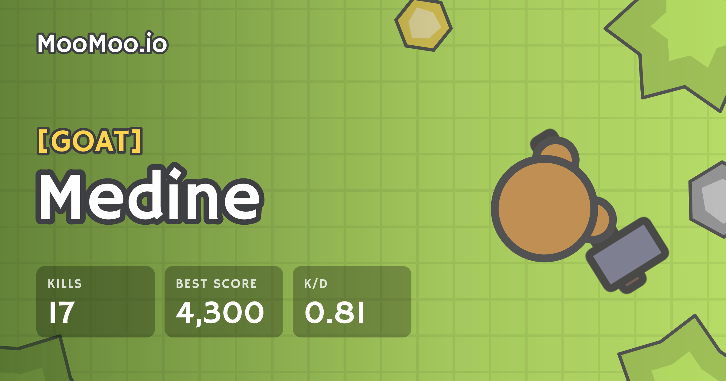 Medine - MooMoo.io player
