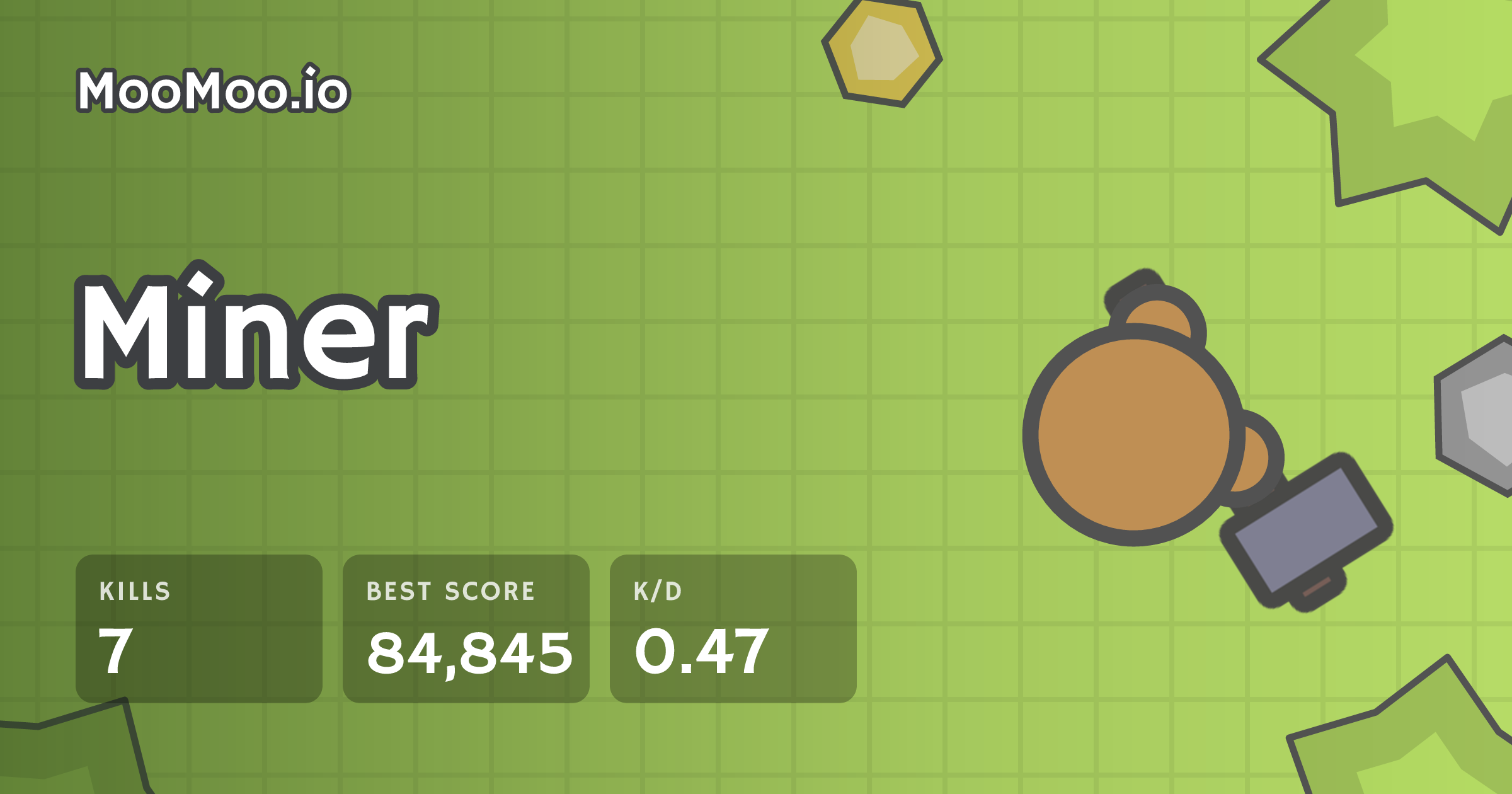 Miner - MooMoo.io player