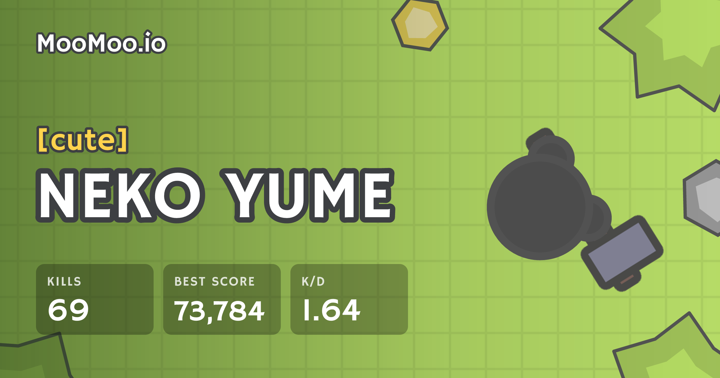 NEKO YUME - MooMoo.io player