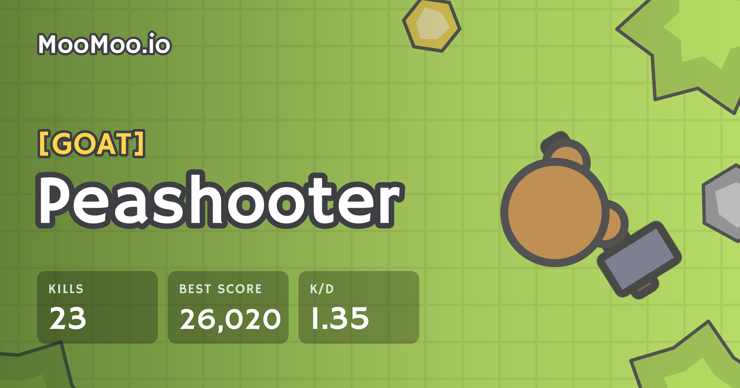 Peashooter - MooMoo.io player