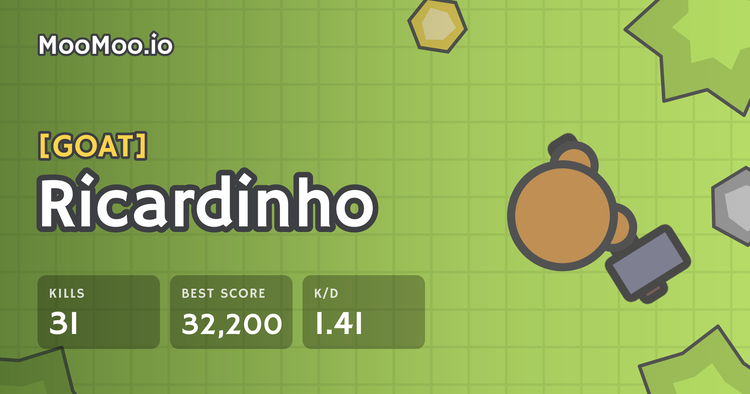 Ricardinho - MooMoo.io player