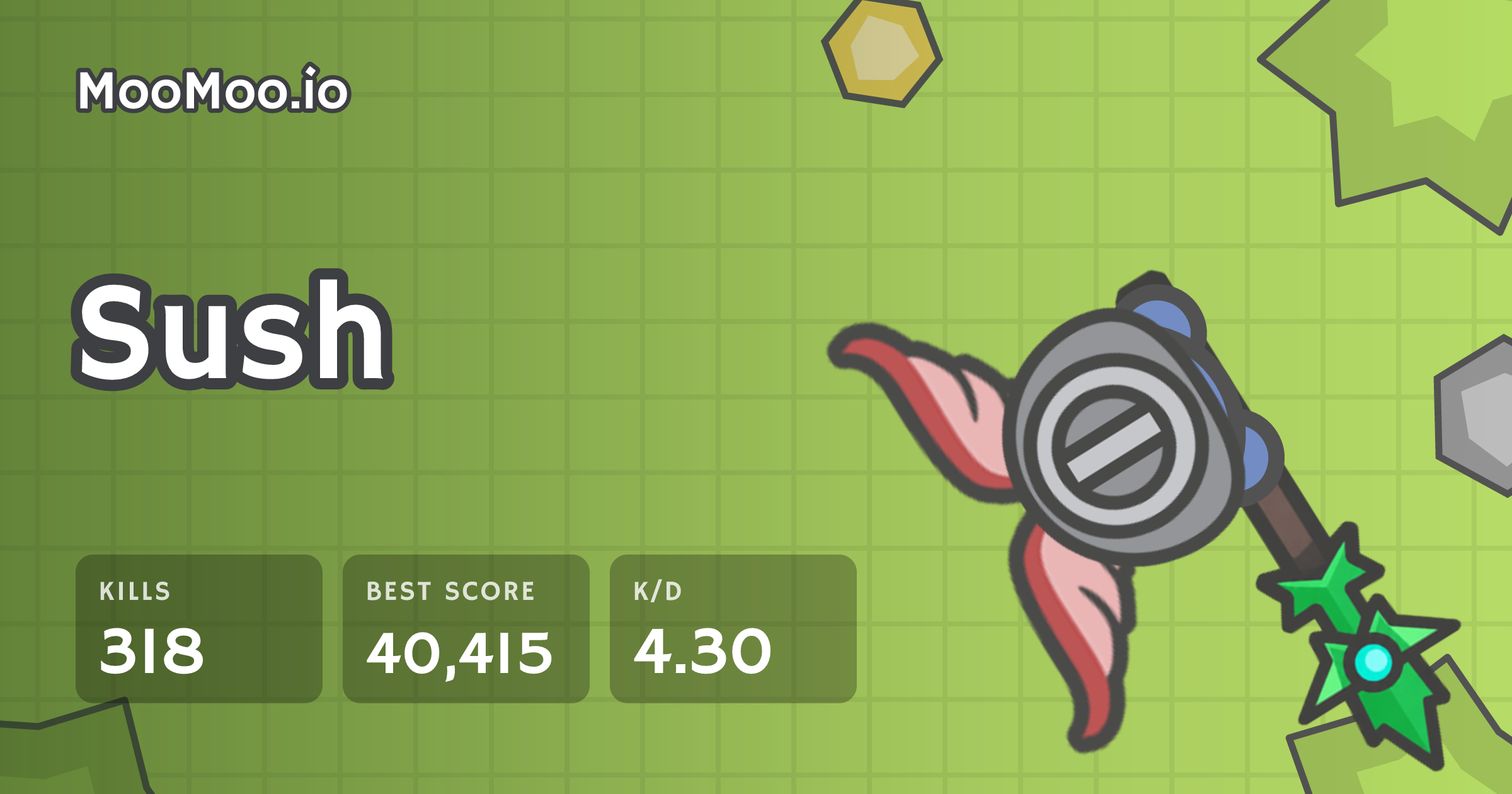 Sush - MooMoo.io player