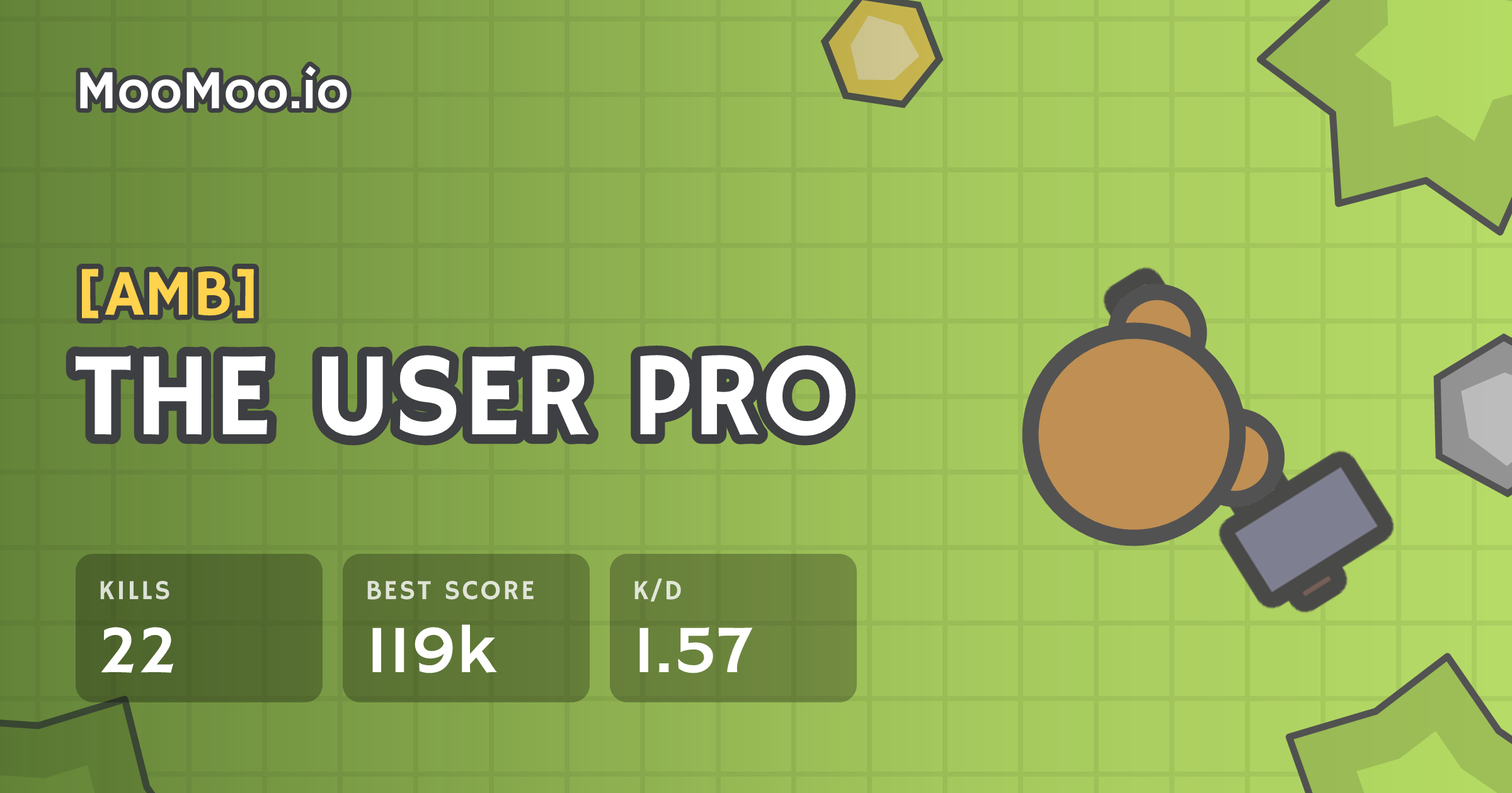 THE USER PRO - MooMoo.io player