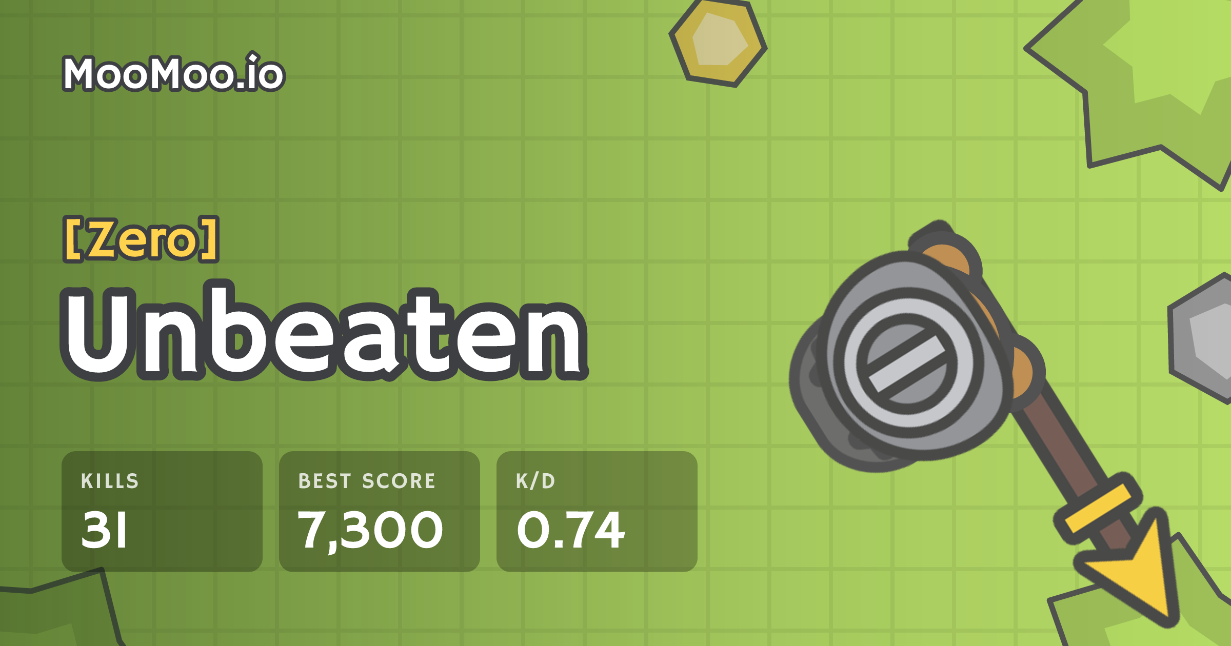 Unbeaten - MooMoo.io player