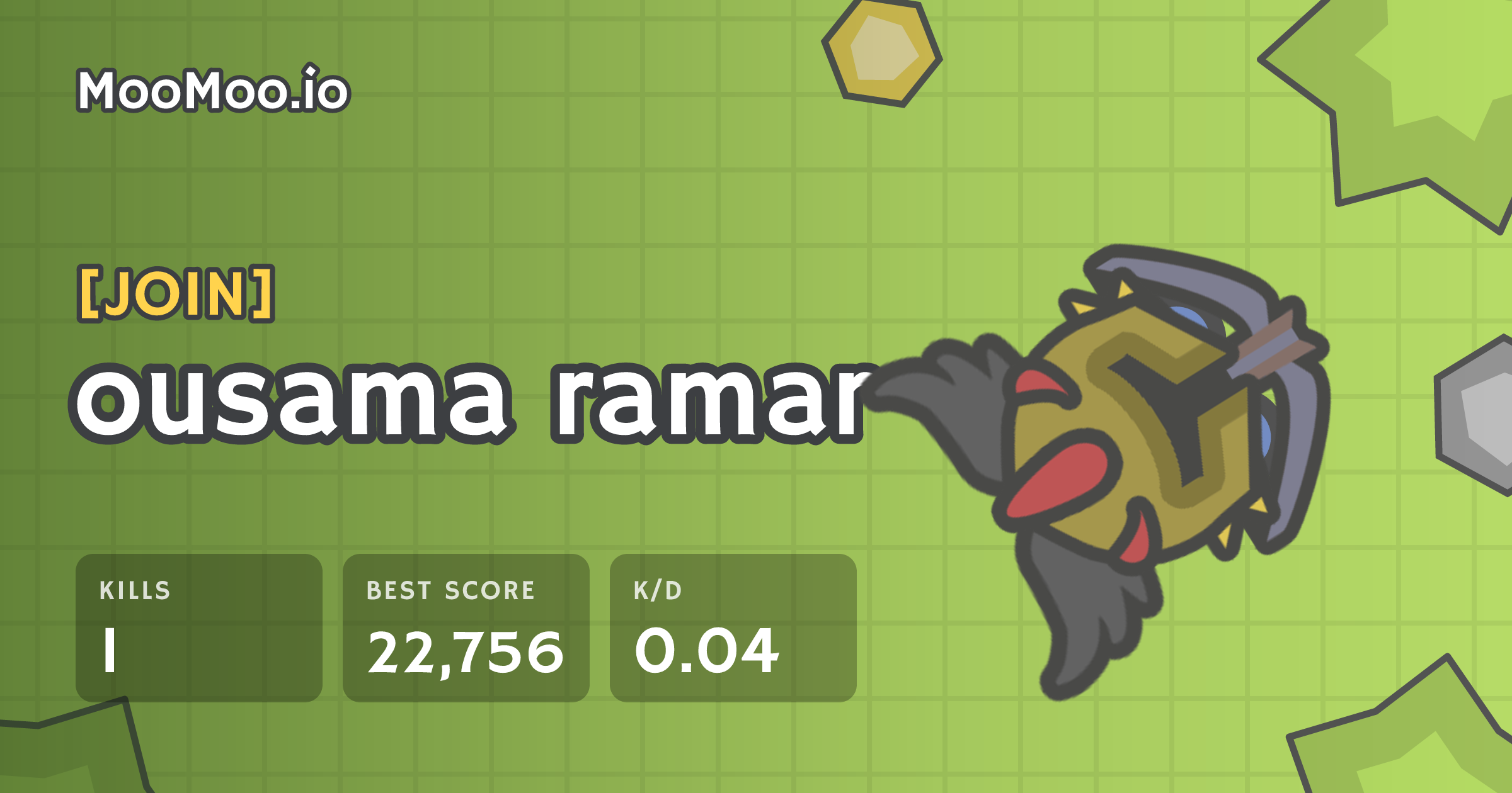 ousama ramar - MooMoo.io player