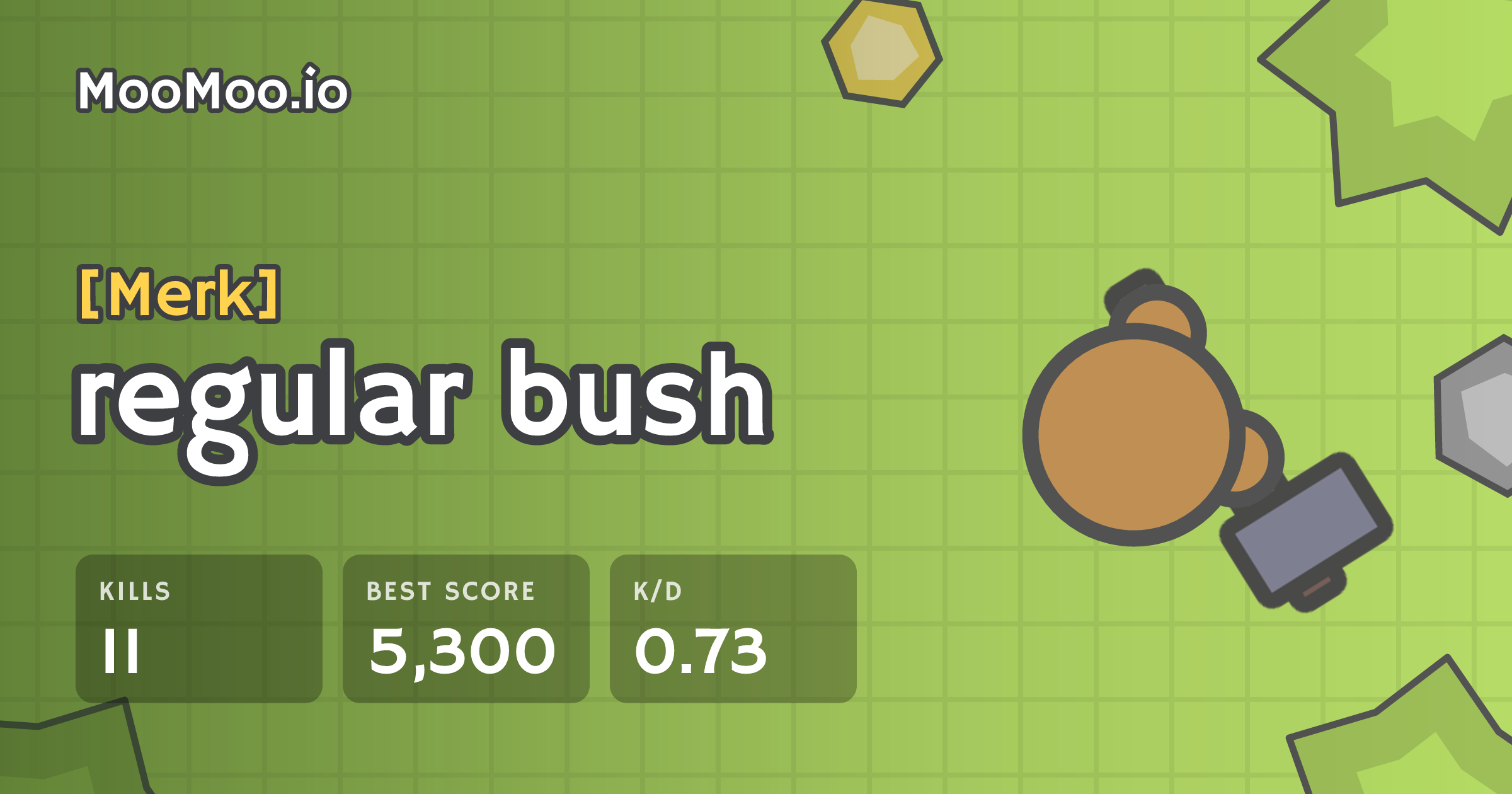 regular bush - MooMoo.io player