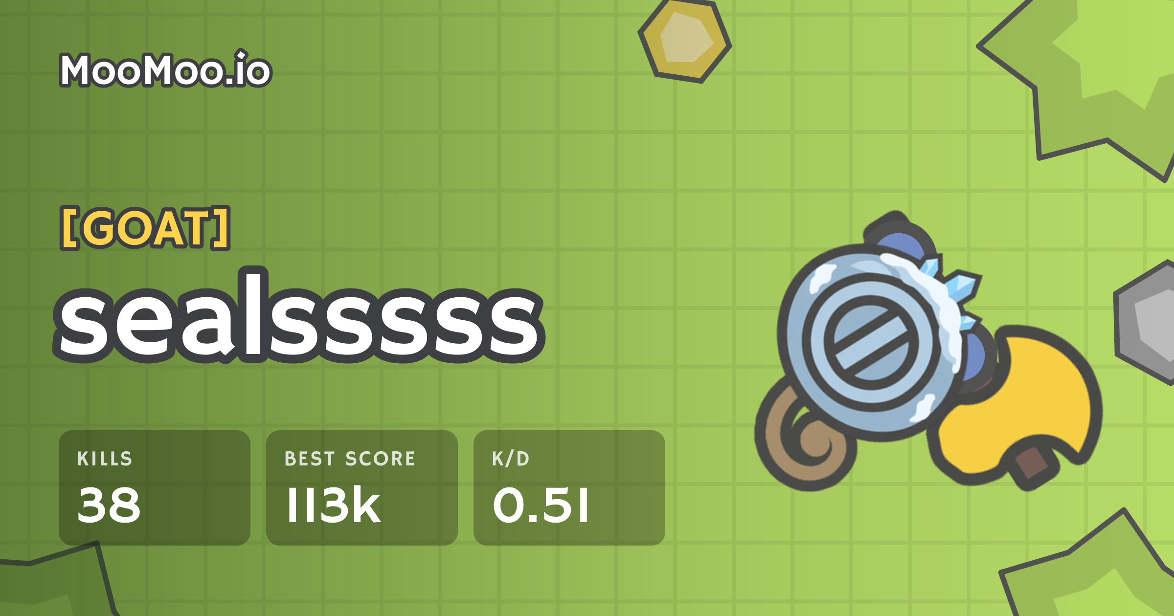 sealsssss - MooMoo.io player